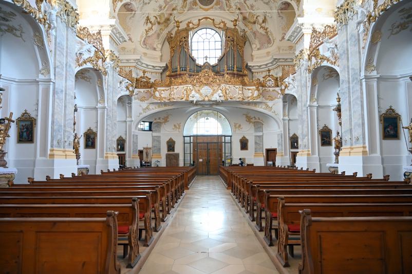 Fürstenzell, ehem. Zisterzienser-Abtei, Klosterkirche Mariä Himmelfahrt, Bild 4/4