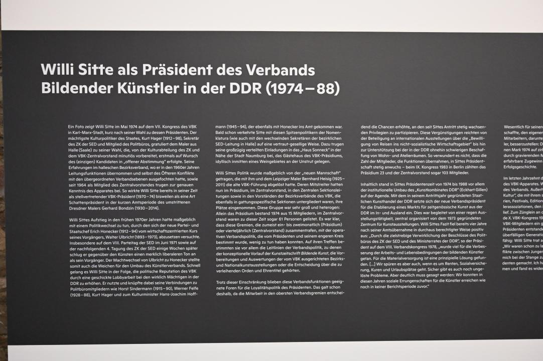 Halle (Saale), Kunstmuseum Moritzburg, Ausstellung "Sittes Welt" vom 03.10.2021 - 06.02.2022, Bild 15/20