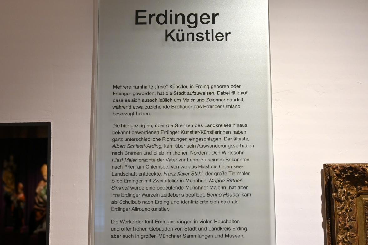 Erding, Museum Erding, Erdinger Künstler, Bild 5/9