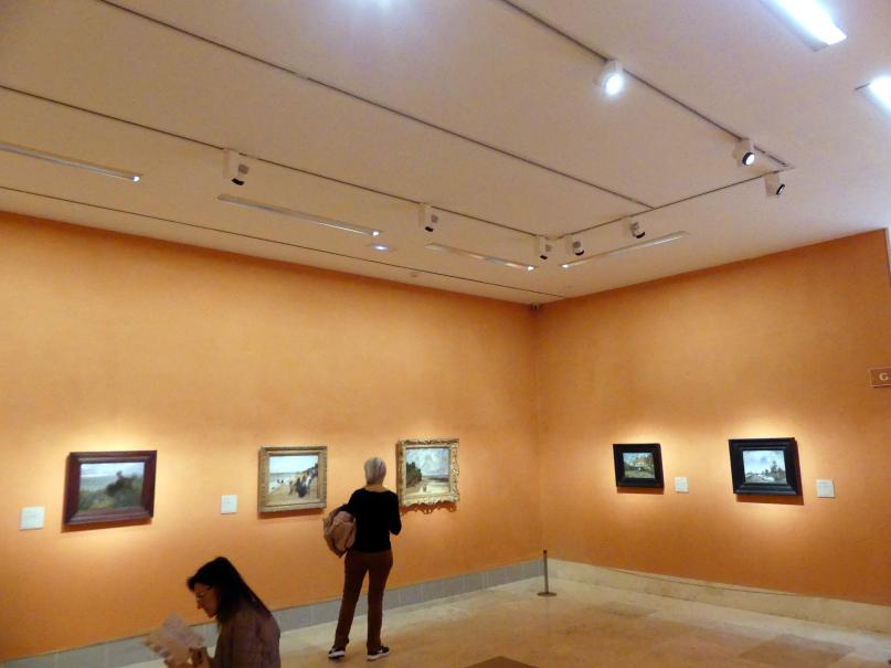 Madrid, Museo Thyssen-Bornemisza, Saal G, europäische Malerei des 19. Jahrhunderts, Bild 1/2