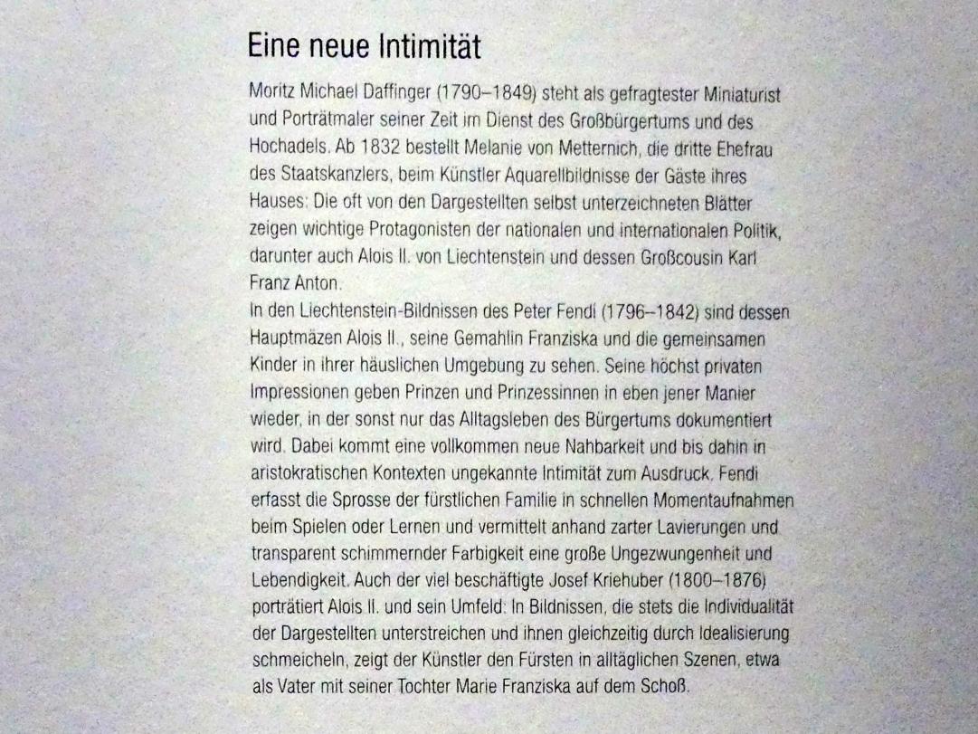 Wien, Albertina, Ausstellung "Rudolf von Alt und seine Zeit" vom 16.02.-10.06.2019, Die neue Intimität, Bild 3/4