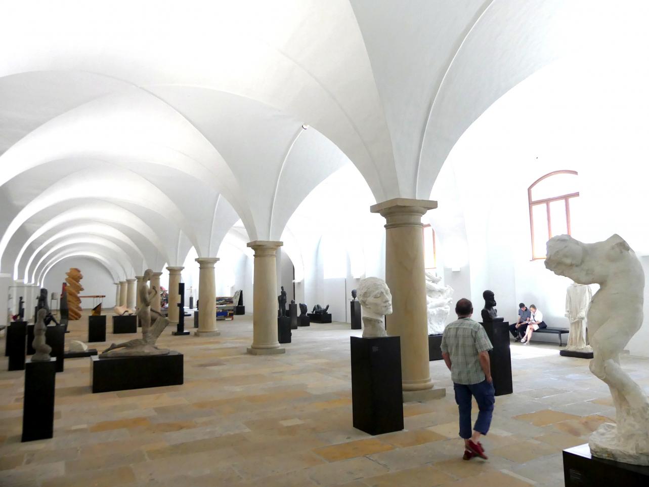 Dresden, Albertinum, Galerie Neue Meister, Erdgeschoss, Skulpturenhalle