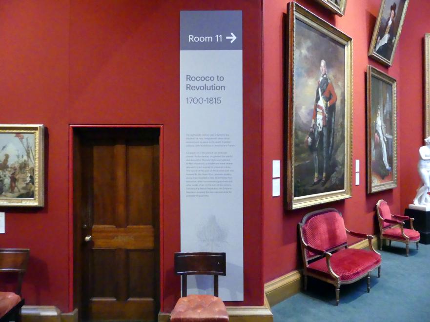 Edinburgh, Scottish National Gallery, Saal 11, vom Rokoko zur Revolution 1815, Bild 2/5