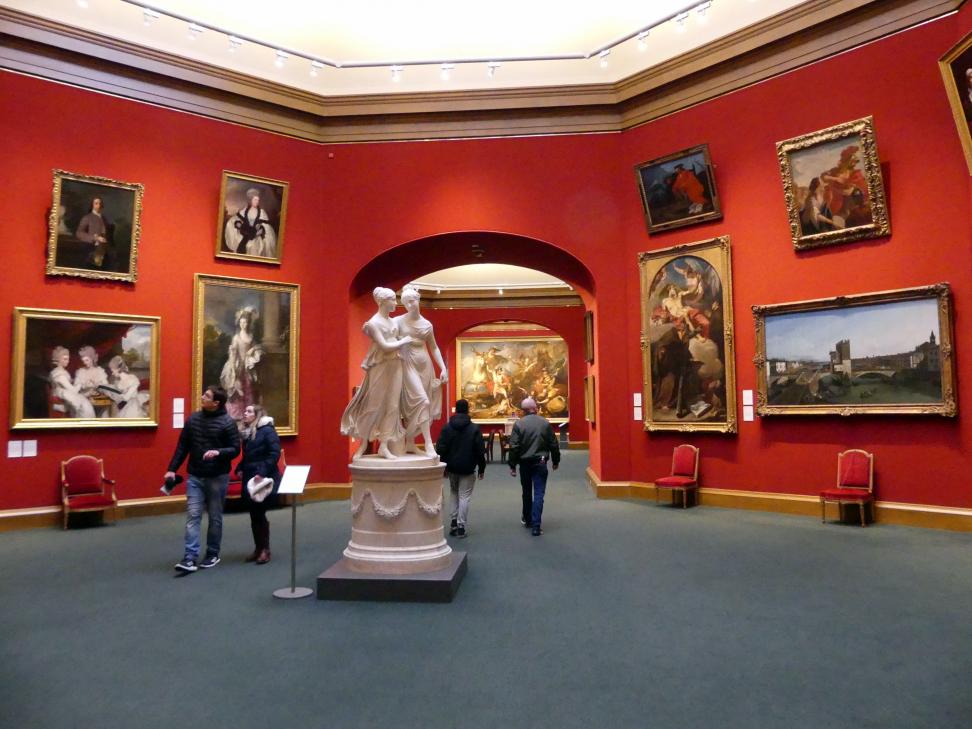 Edinburgh, Scottish National Gallery, Saal 11, vom Rokoko zur Revolution 1815, Bild 4/5