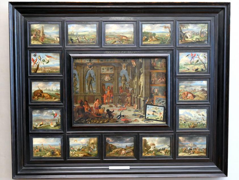 Jan van Kessel (1655–1670), Der Erdteil Amerika, München, Alte Pinakothek, Obergeschoss Kabinett 8, 1666