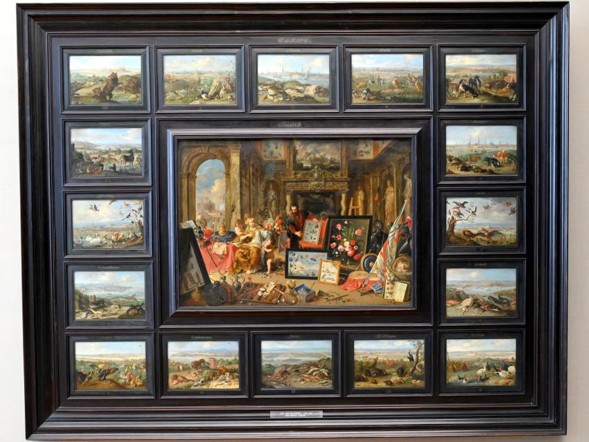 Jan van Kessel (1655–1670), Der Erdteil Europa, München, Alte Pinakothek, Obergeschoss Kabinett 8, 1664