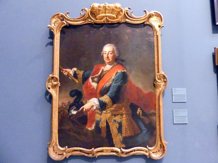 Martin van Meytens der Jüngere (1718–1760), Fürst Karl August Friedrich von Waldeck (1704-1763), Nürnberg, Germanisches Nationalmuseum, Saal 129, um 1740