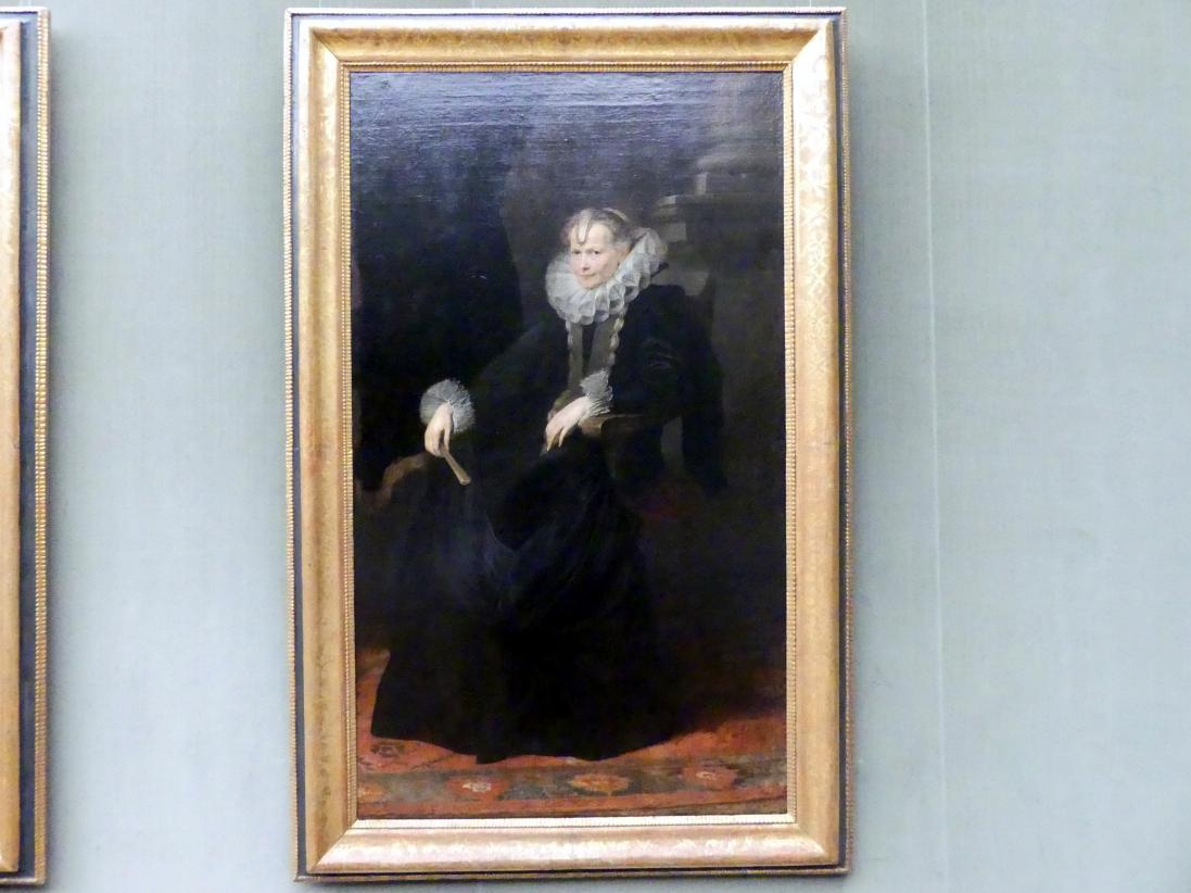 Anthonis (Anton) van Dyck (1614–1641), Bildnis einer genuesischen Dame, Berlin, Gemäldegalerie ("Berliner Wunder"), Saal VII, um 1621–1623