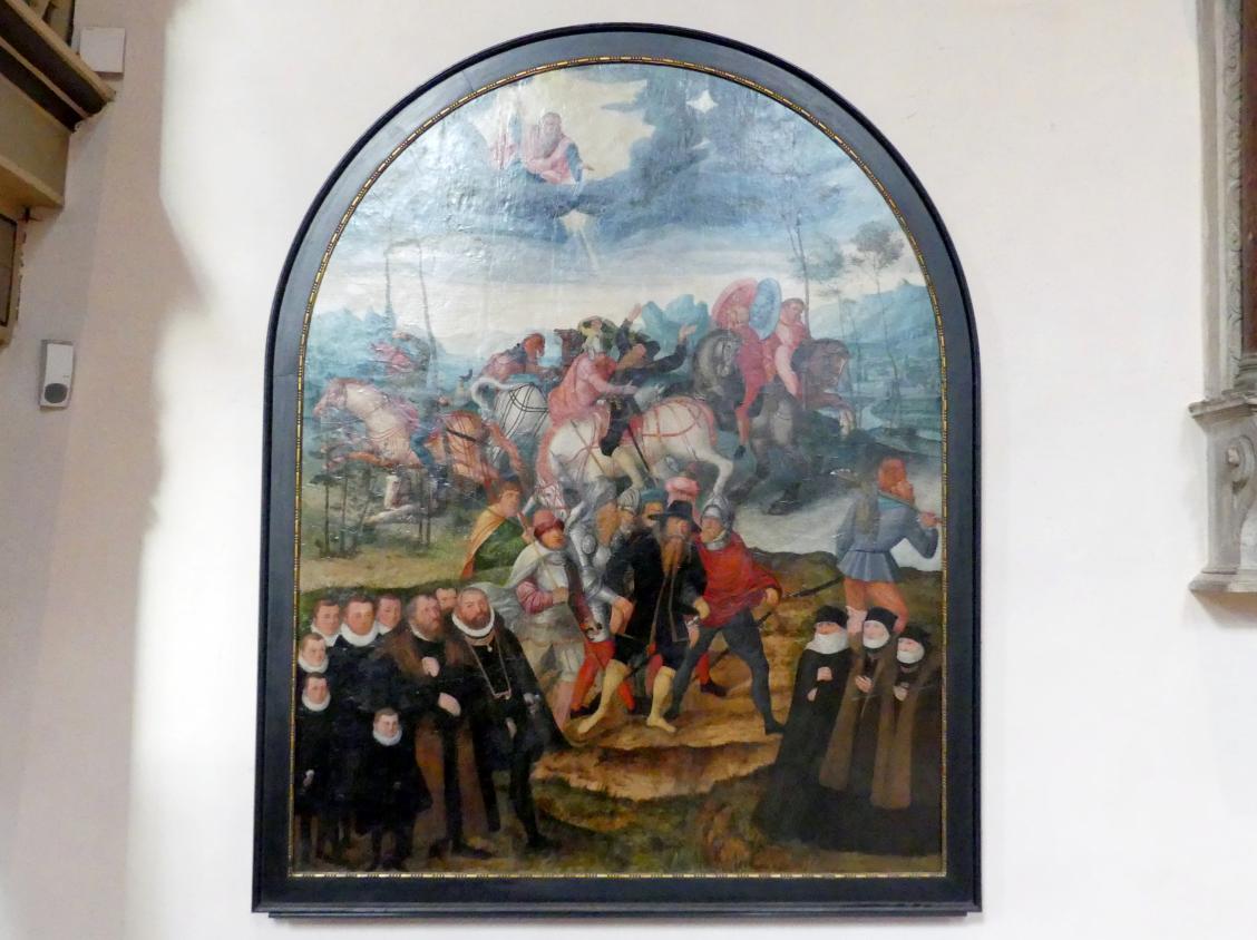 Lucas Cranach der Jüngere (1537–1586), Die Bekehrung Pauli, Lutherstadt Wittenberg, Stadt- und Pfarrkirche St. Marien, 1586