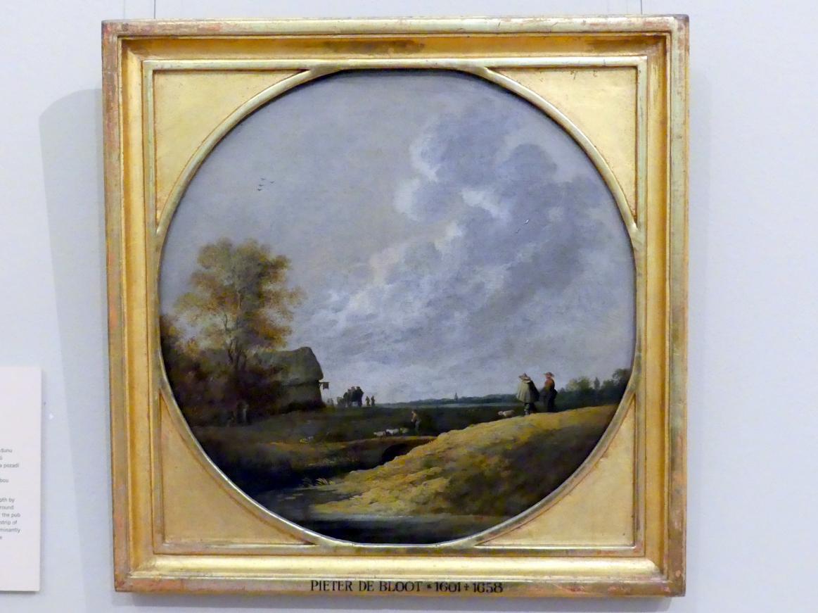 Pieter de Bloot (1635–1644), Flache Landschaft, Prag, Nationalgalerie im Palais Sternberg, 2. Obergeschoss, Saal 1, Undatiert