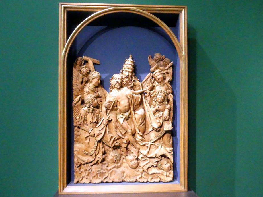 Gnadenstuhl, Frankfurt am Main, Liebieghaus Skulpturensammlung, Mittelalter 6 - Zeitenwende - neue Ausdrucksformen, um 1520, Bild 1/2