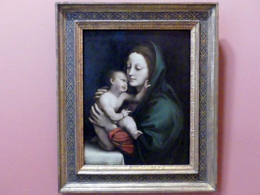 Bernardino Luini (1510–1527), Maria mit Kind, Wien, Kunsthistorisches Museum, Kabinett 7, um 1510