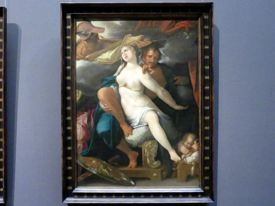 Bartholomäus Spranger (1569–1610), Venus und Mars, von Merkur gewarnt, Wien, Kunsthistorisches Museum, Saal XI, Undatiert, Bild 1/2