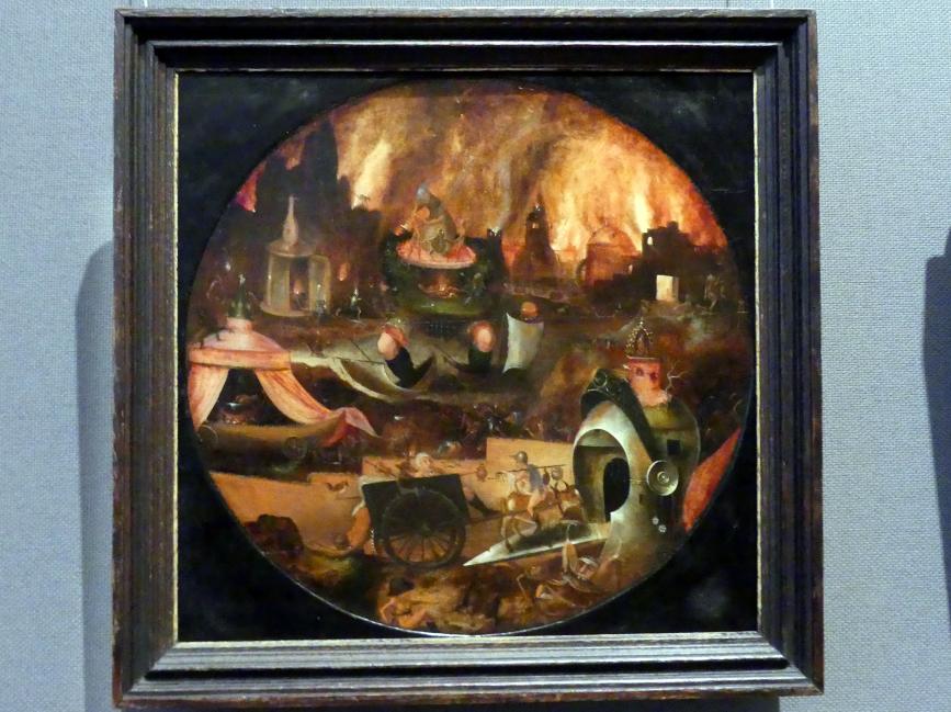 Herri met de Bles (1535–1550), Hölle, Wien, Kunsthistorisches Museum, Kabinett 15, um 1540–1550