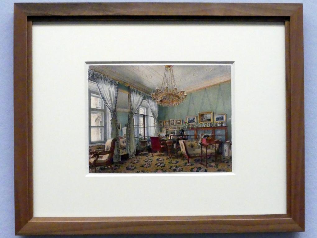 Rudolf von Alt (1827–1887), Salon im Palais Rasumofsky, Wien, Albertina, Ausstellung "Rudolf von Alt und seine Zeit" vom 16.02.-10.06.2019, Fürstliche Pracht, 1836