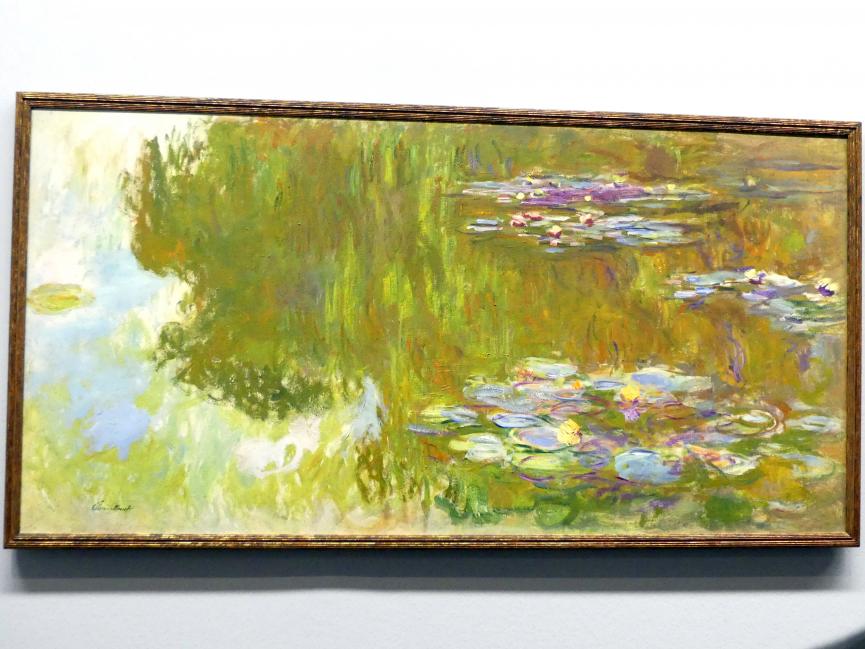 Claude Monet (1864–1925), Der Seerosenteich, Wien, Albertina, Sammlung Batliner, Saal 1, um 1917–1919