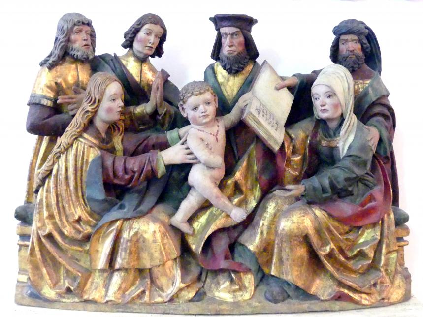 Hl. Sippe, Linz, Oberösterreichisches Landesmuseum, Kunst und Glaube im Spätmittelalter, um 1500–1510