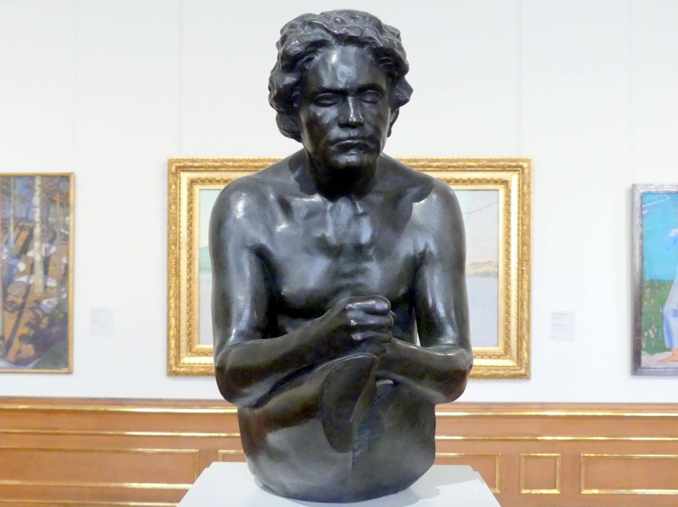 Max Klinger (1878–1915), Beethoven, Wien, Museum Oberes Belvedere, Saal 1, 1907