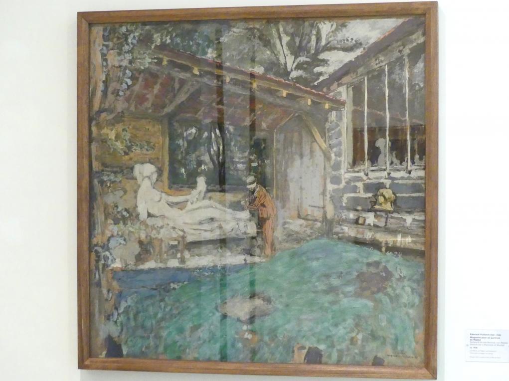 Édouard Vuillard (1889–1939), Entwurf für ein Porträt von Maillol, Schwäbisch Hall, Kunsthalle Würth, Ausstellung "Das Musée d'Art moderne de la Ville de Paris zu Gast in der Kunsthalle Würth" vom 15.04.-15.09.2019, um 1930