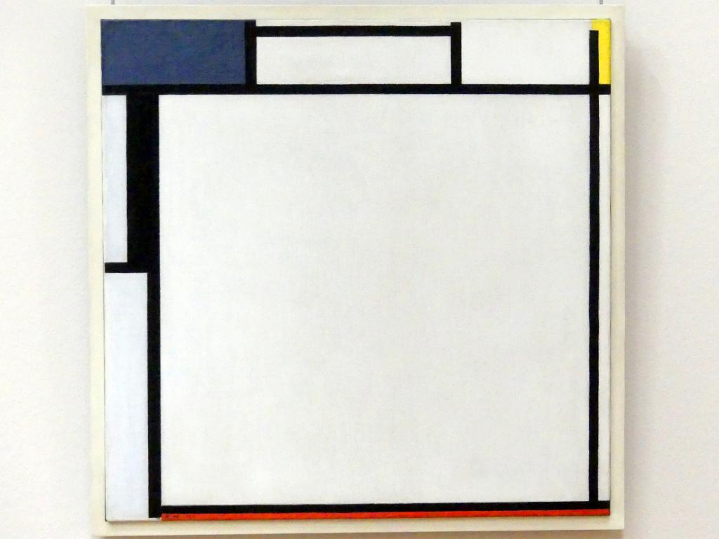 Piet Mondrian (1908–1942), Komposition im Quadrat, Stuttgart, Staatsgalerie, Internationale Malerei und Skulptur 8, 1922