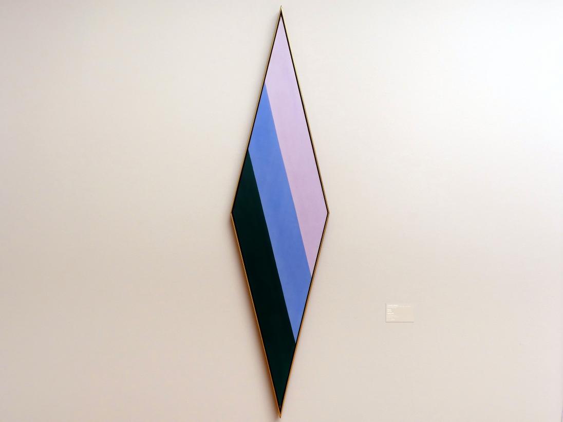 Kenneth Noland (1960–1967), Vent - Öffnung, Stuttgart, Staatsgalerie, Internationale Malerei und Skulptur 12, 1965–1967