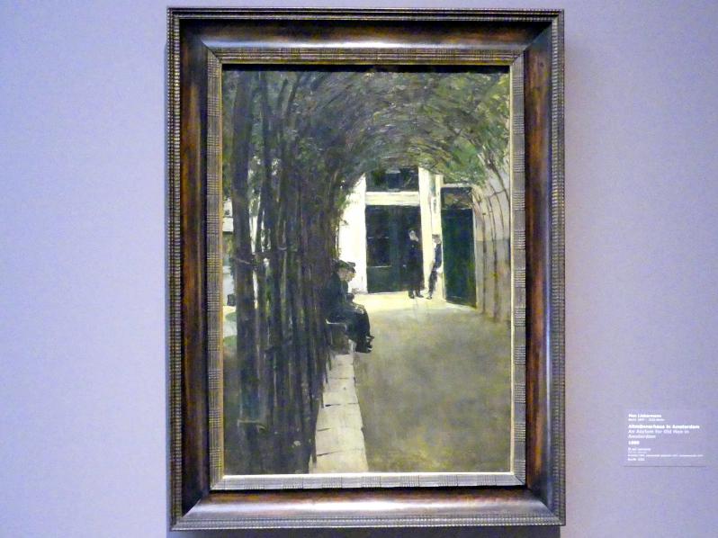 Max Liebermann (1872–1929), Altmännerhaus in Amsterdam, Stuttgart, Staatsgalerie, Europäische Malerei und Skulptur 3, 1880