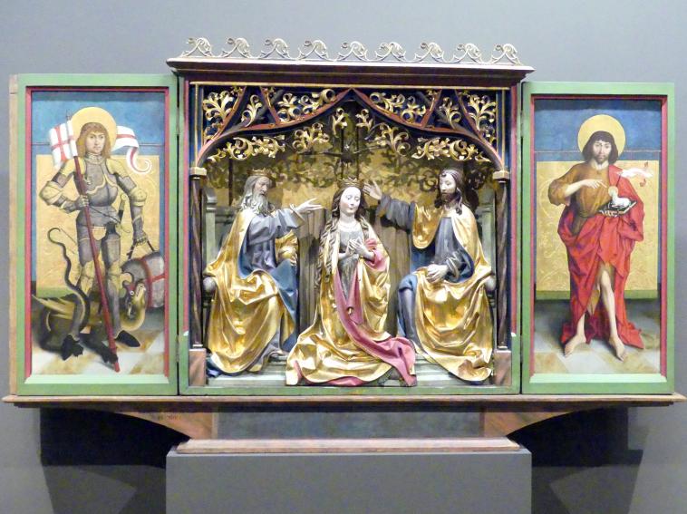 Bartholomäus Zeitblom (1485–1511), Kilchberger Altar, Kilchberg (Tübingen), Schloss Kilchberg, jetzt Stuttgart, Staatsgalerie, Altdeutsche Malerei 3, um 1494