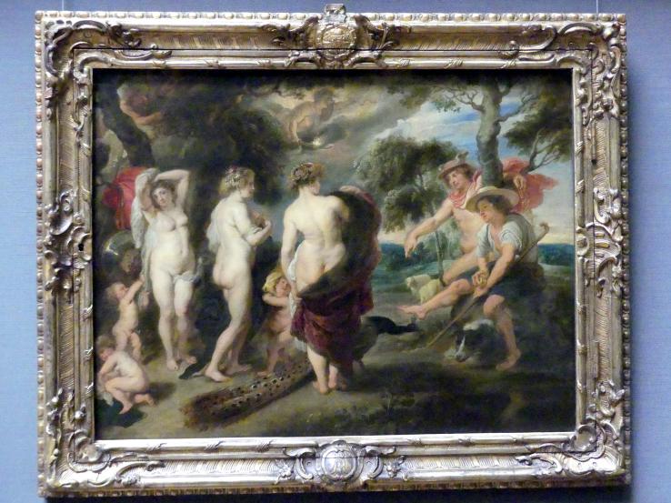 Peter Paul Rubens (Werkstatt) (1615–1635), Urteil des Paris, Dresden, Gemäldegalerie Alte Meister, 1. OG: Historienmalerei, um 1635