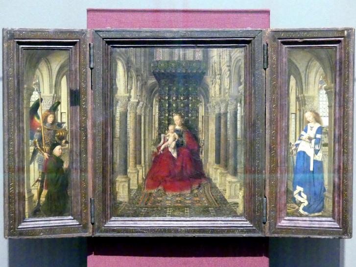 Jan van Eyck (1430–1441), Flügelaltar, Dresden, Gemäldegalerie Alte Meister, EG: Altäre und Andachtsbilder, 1437