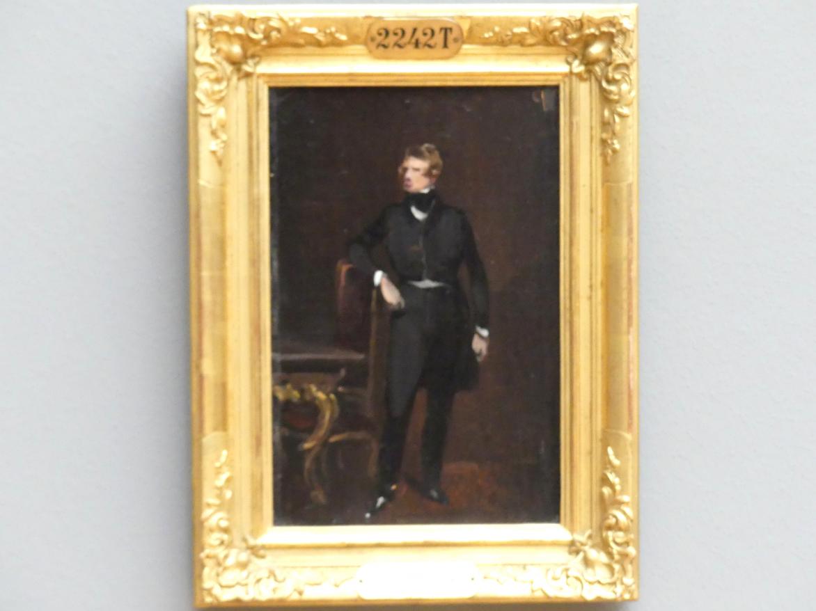 Ferdinand von Rayski (1837–1875), Studie zum Bildnis des Domherrn Haubold von Schroeter, Dresden, Albertinum, Galerie Neue Meister, 2. Obergeschoss, Saal 5, 1843