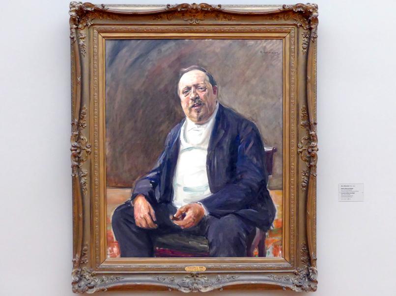 Max Liebermann (1872–1929), Bildnis Alfred von Berger, Dresden, Albertinum, Galerie Neue Meister, 2. Obergeschoss, Saal 11, 1905