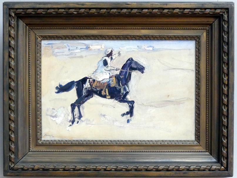 Max Slevogt (1886–1931), Araber zu Pferde, Dresden, Albertinum, Galerie Neue Meister, 2. Obergeschoss, Saal 12, 1914