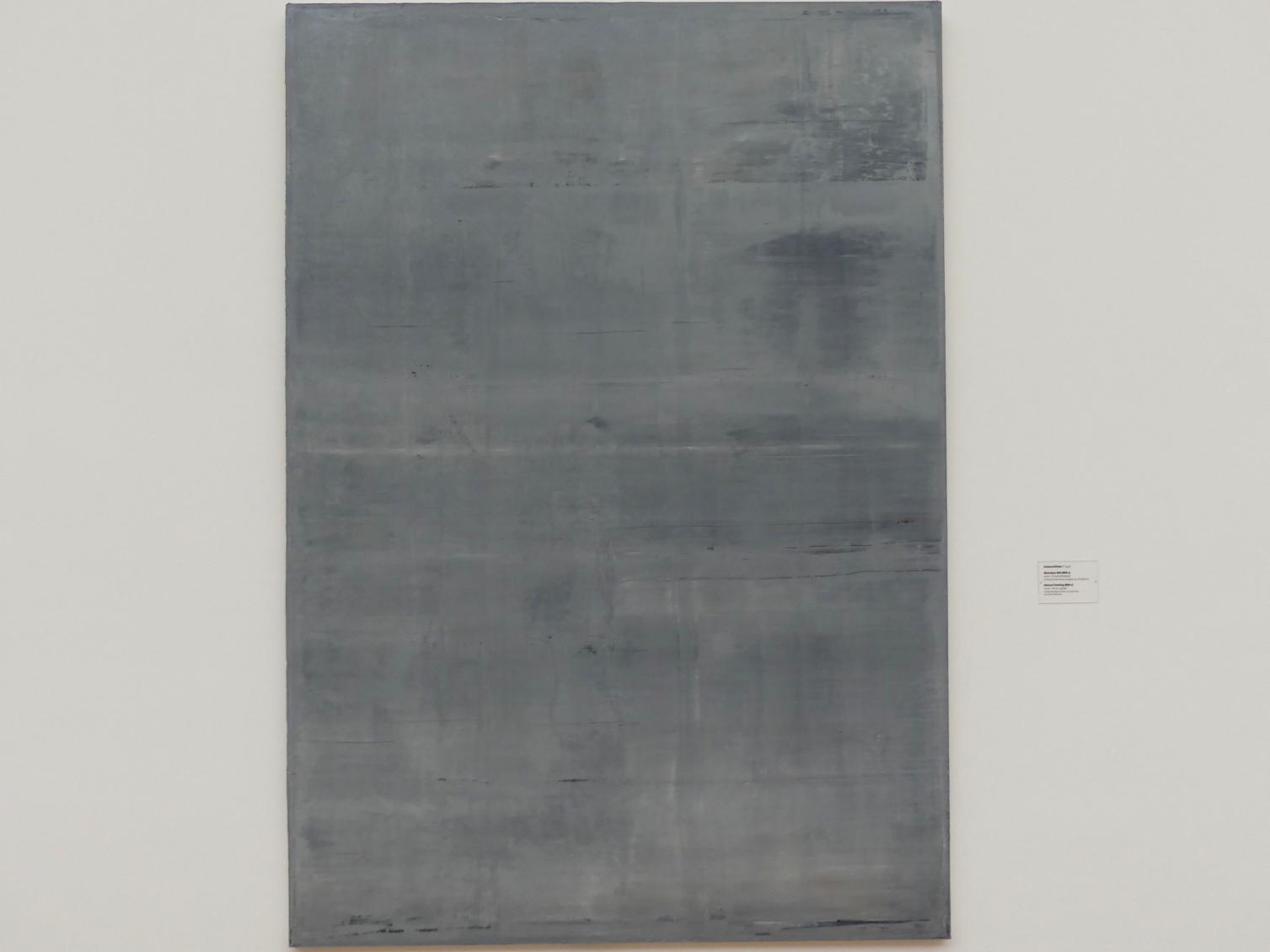 Gerhard Richter (1963–2020), Abstraktes Bild (868-2), Dresden, Albertinum, Galerie Neue Meister, 2. Obergeschoss, Saal 20, 2000, Bild 1/2