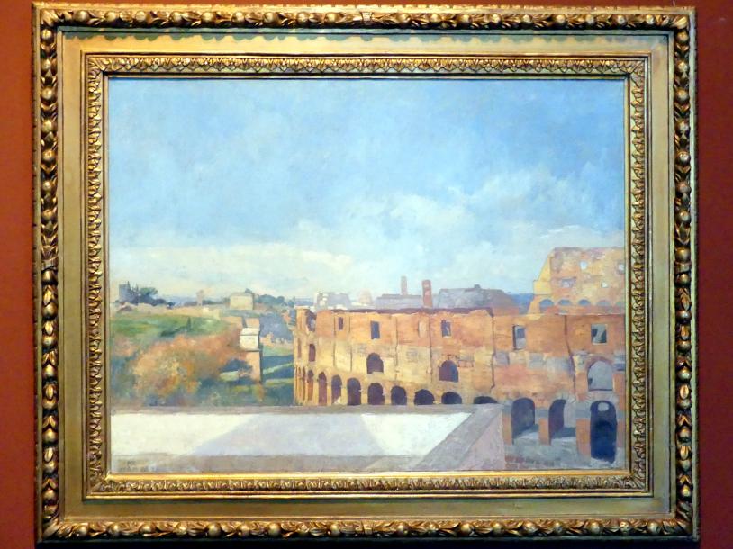 Max Klinger (1878–1915), Das Kolosseum in Rom, Dresden, Albertinum, Galerie Neue Meister, 1. Obergeschoss, Klingersaal, 1888