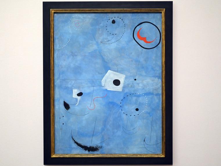 Joan Miró (1917–1970), Peinture - Gemälde, München, Pinakothek der Moderne, Saal 15, 1925