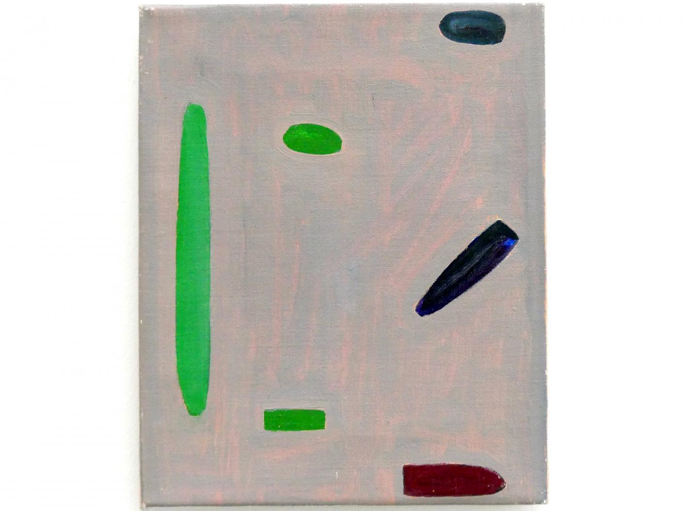 Raoul De Keyser (1964–2012), No, München, Pinakothek der Moderne, Ausstellung "Raoul De Keyser – Œuvre" vom 05.04.-08.09.2019, Saal 25, 2000