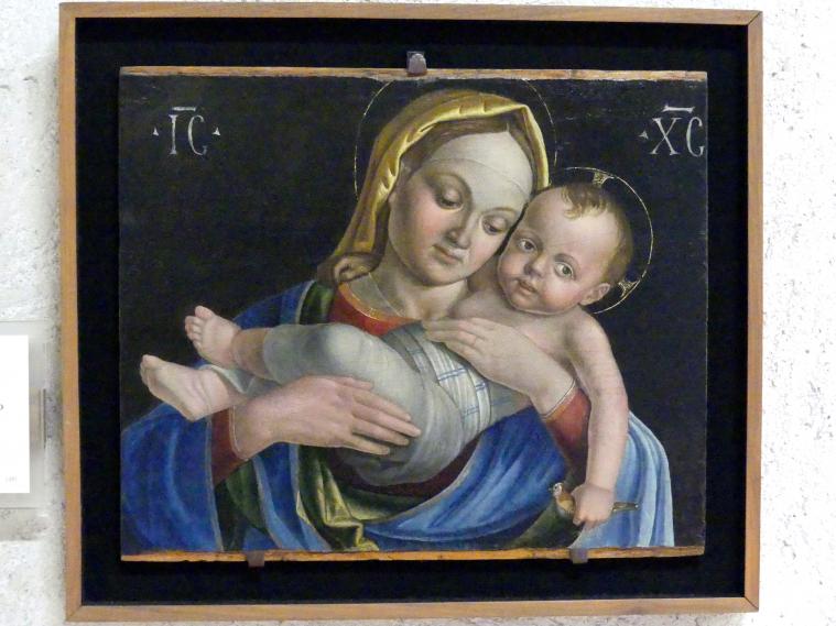 Domenico Morone (1475–1502), Maria mit Kind, Verona, Museo di Castelvecchio, Saal 18, Undatiert