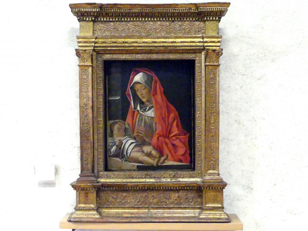 Francesco Bonsignori (1483–1495), Maria mit Kind, Verona, Museo di Castelvecchio, Saal 15, 1483