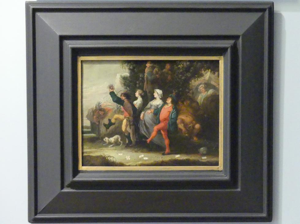 Simon de Vos (1640), Dorfumzug, Breslau, Nationalmuseum, 2. OG, europäische Kunst 15.-20. Jhd., Saal 7, um 1640