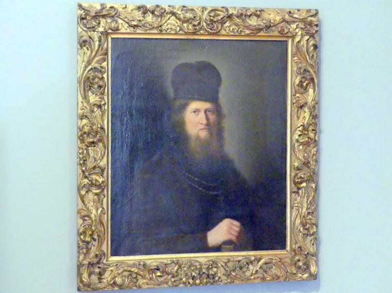 Helmich van Thwenhuysen (1650), Porträt eines orthodoxen Priesters, Breslau, Nationalmuseum, 2. OG, europäische Kunst 15.-20. Jhd., Saal 7, um 1650