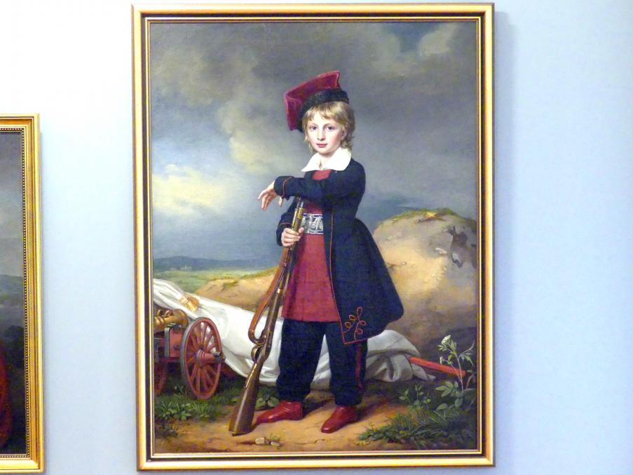 Joseph Karl Stieler (1819–1856), Porträt des Napoleon Franz Bonaparte (1811-1832), Herzog von Reichstadt (1818-1832), Breslau, Nationalmuseum, 2. OG, europäische Kunst 15.-20. Jhd., Saal 13, 1819
