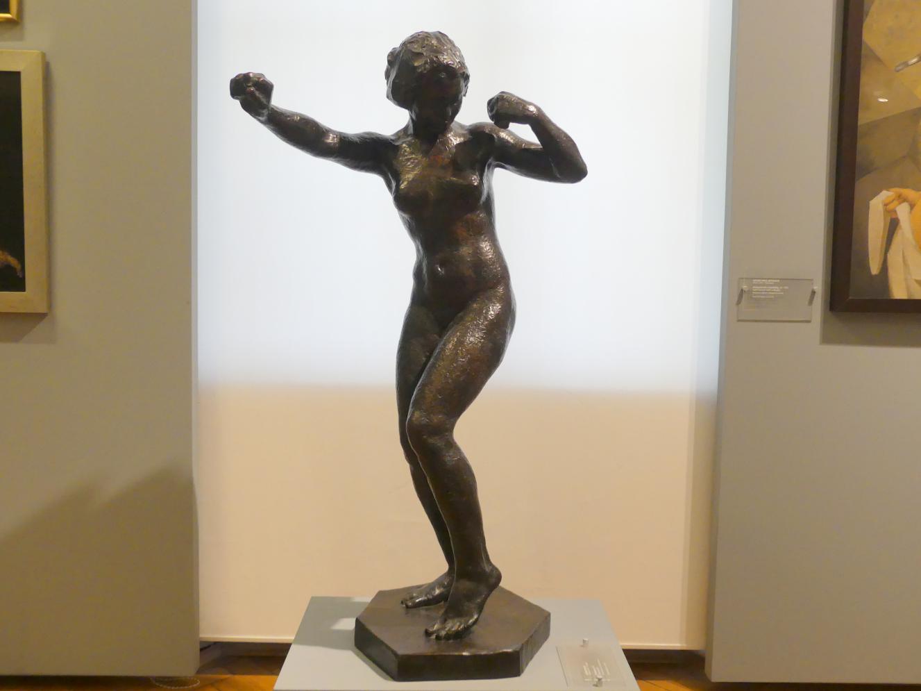 Georg Kolbe (1898–1929), Tanzendes Mädchen, Breslau, Nationalmuseum, 2. OG, europäische Kunst 15.-20. Jhd., Saal 17, 1911