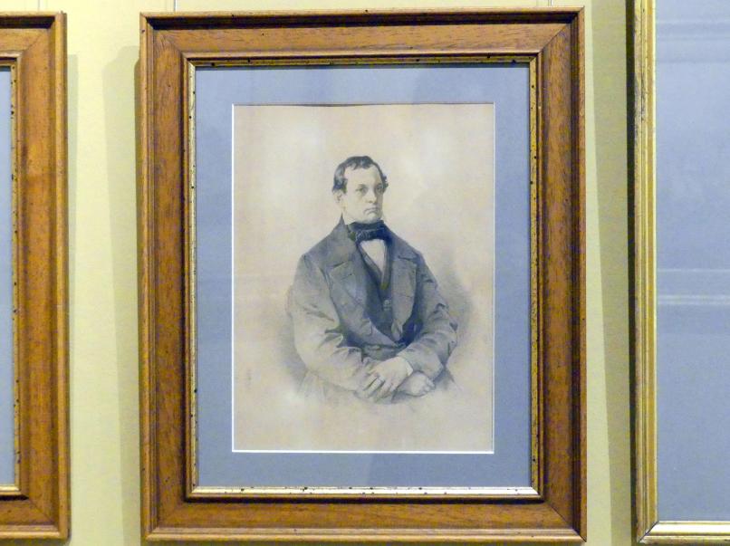 Jan Matejko (1857–1893), Porträt des Antoni Giebułtowski (1805 - 1859), Breslau, Nationalmuseum, 2. OG, polnische Kunst 17.-19. Jhd., Saal 5, 1857