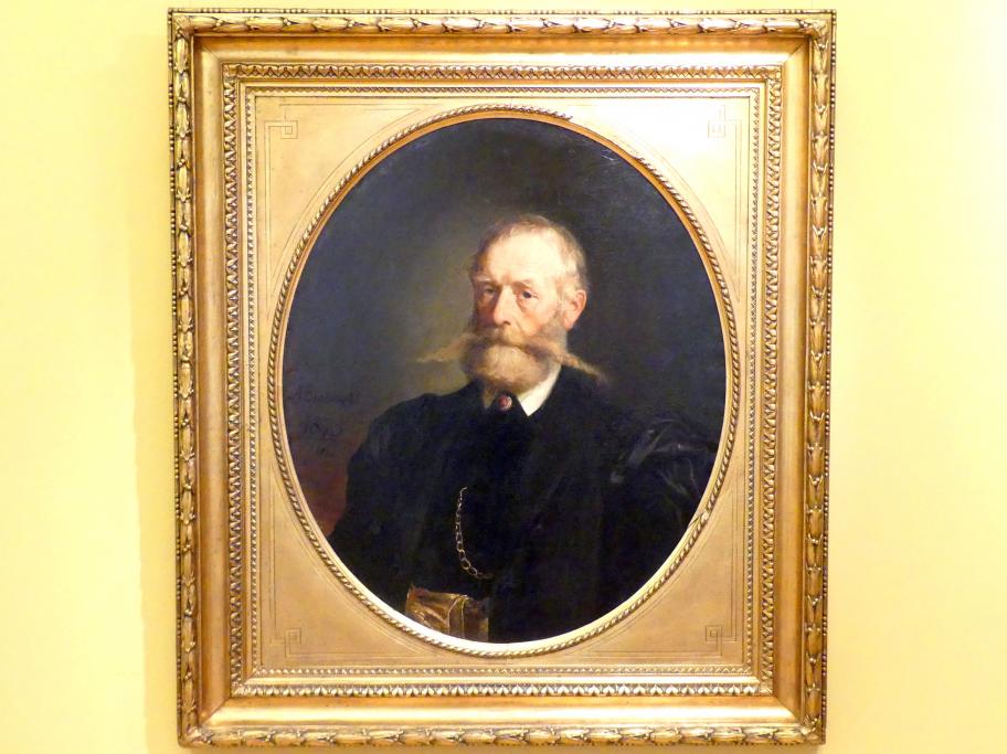 Andrzej Grabowski (1874–1875), Porträt des Politikers Franciszek Smolka (1810-1899), Breslau, Nationalmuseum, 1. OG, schlesische Kunst 17.-19. Jhd., Saal 2, 1875