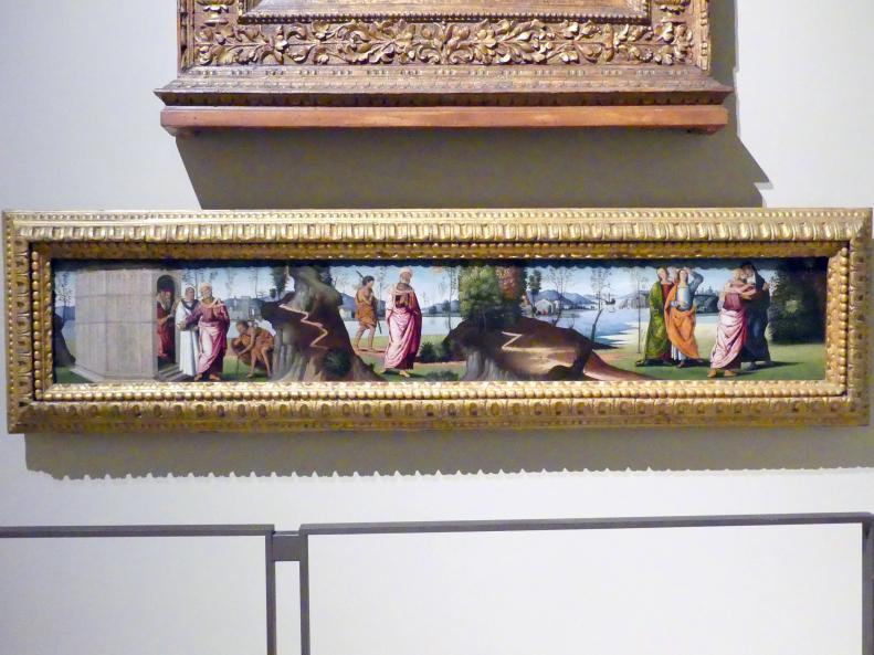 Marco Meloni (1502–1504), Episoden aus dem Leben Abrahams, Modena, Galleria Estense, Saal 10, 1504