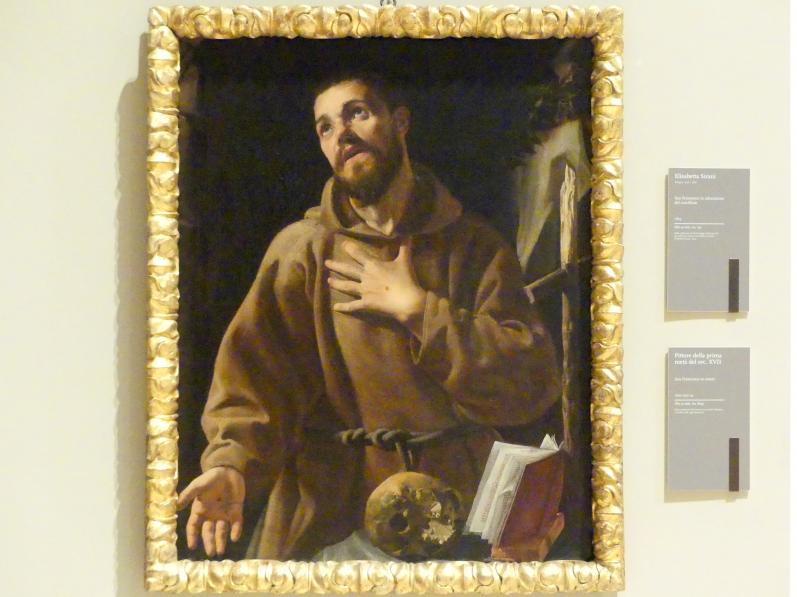 Der Heilige Franziskus in Extase, Modena, Galleria Estense, Saal 19, um 1620–1630