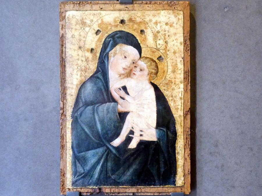 Madonna von Prag-Košíře, Prag, Nationalgalerie im Agneskloster, Saal H, vor 1450