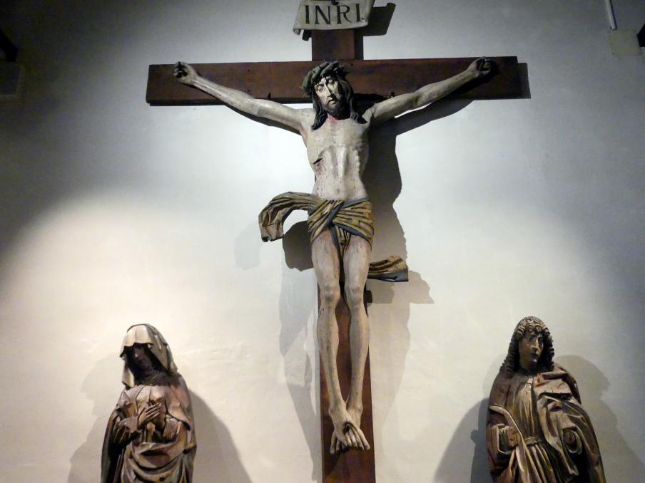 Kruzifix, München, Bayerisches Nationalmuseum, Saal 15, um 1500
