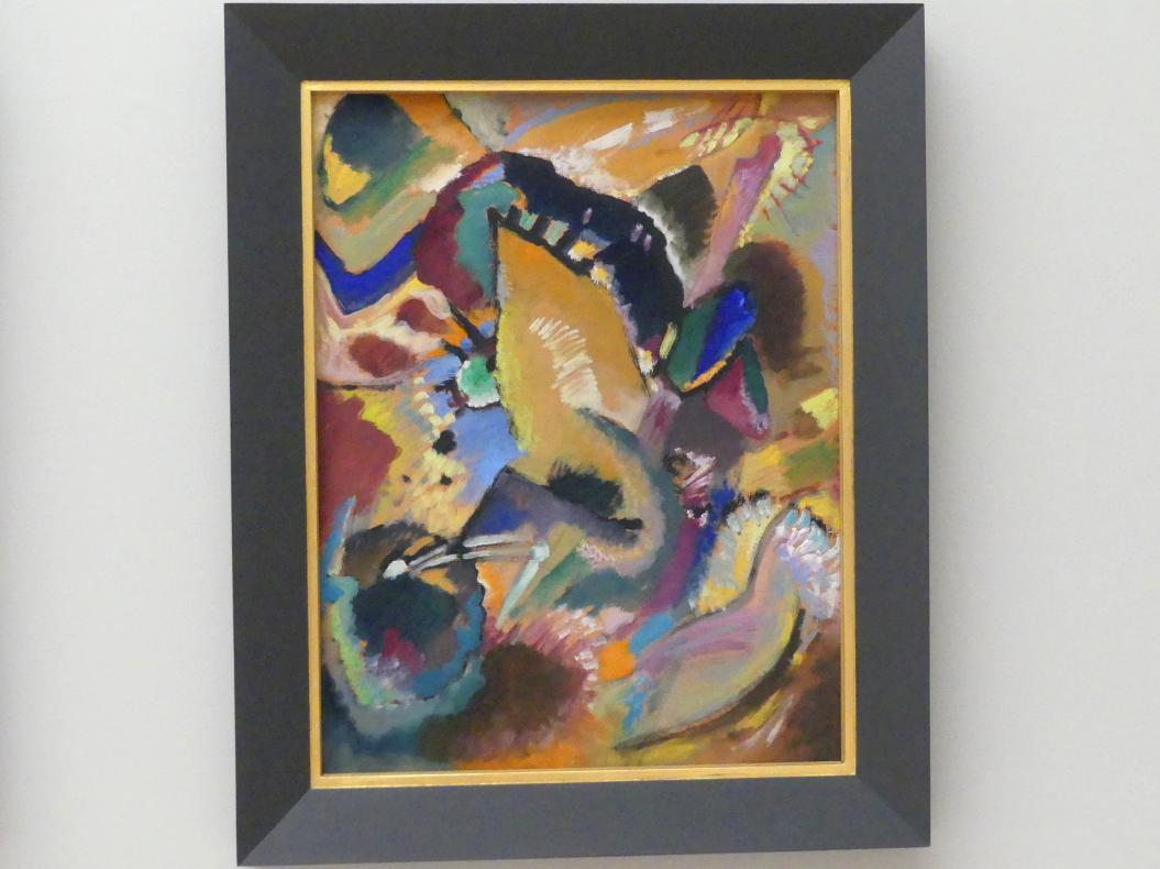 Wassily Kandinsky (1900–1943), Studie zu einem Wandbild für Edwin R. Campbell Nr. 2, München, Lenbachhaus, Saal 38, 1914