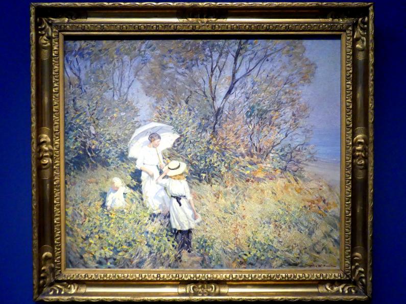 Helen McNicoll (1911–1914), Sonniger September, München, Kunsthalle, Ausstellung "Kanada und der Impressionismus" vom 19.07.-17.11.2019, Auf dem Land, 1913
